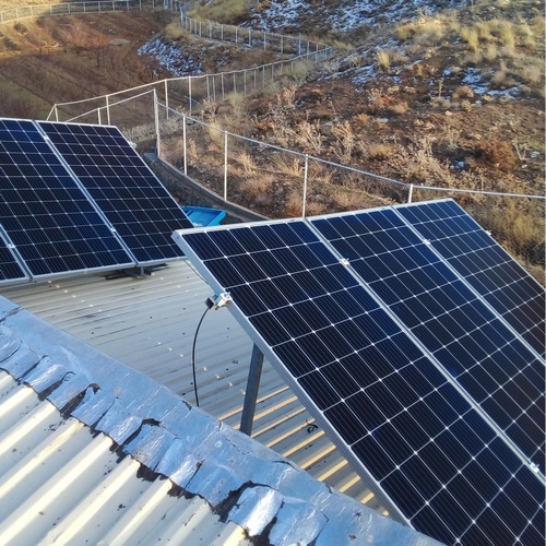 پروژه برق خورشیدی 5500 وات افوس